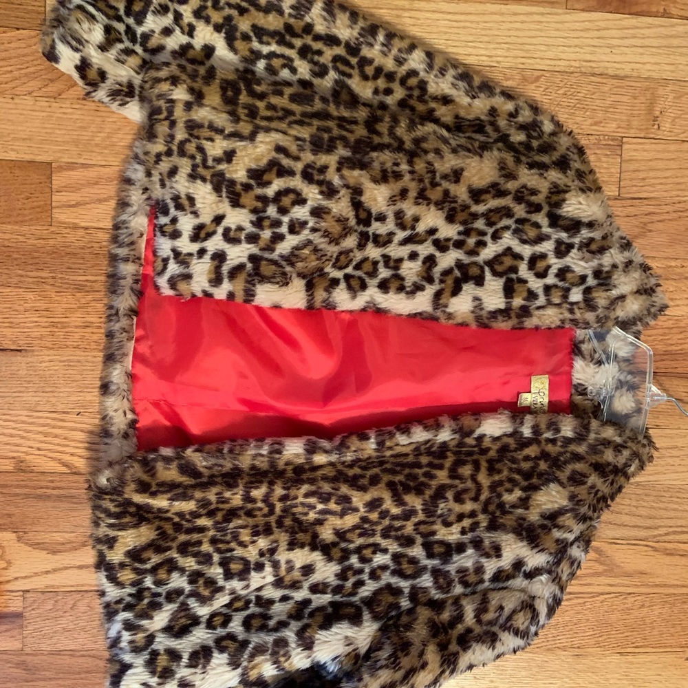 Princess by Vera Wang Cropped Faux Fur coat